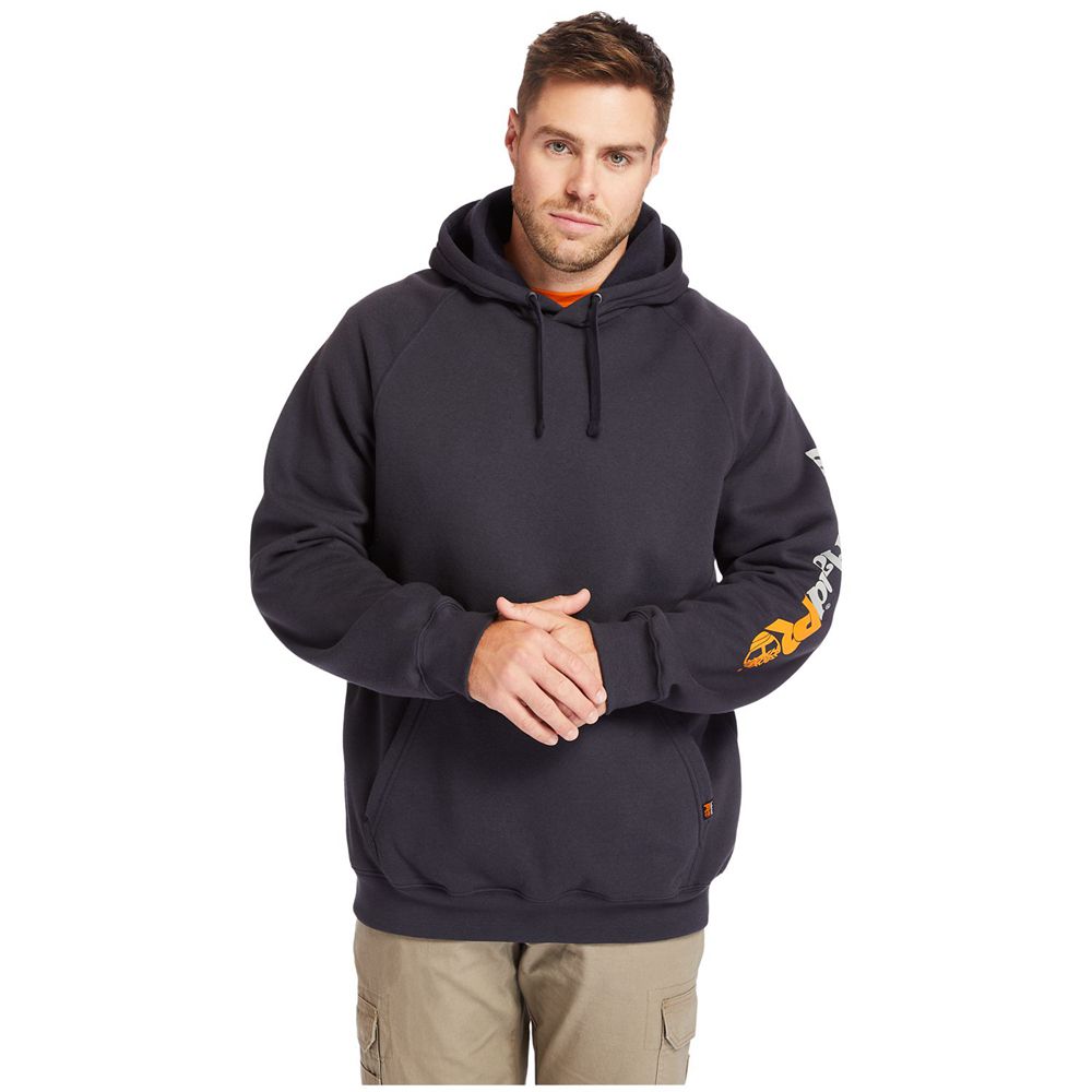 Sudadera Timberland Argentina Hombre - Pro® Big & Tall Hood Honcho Sport Hoodie - Azul Marino - QZBL